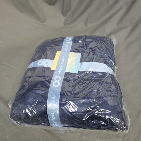 SEALED OODIE OVERSIZED HOODED BLANKET - NAVY