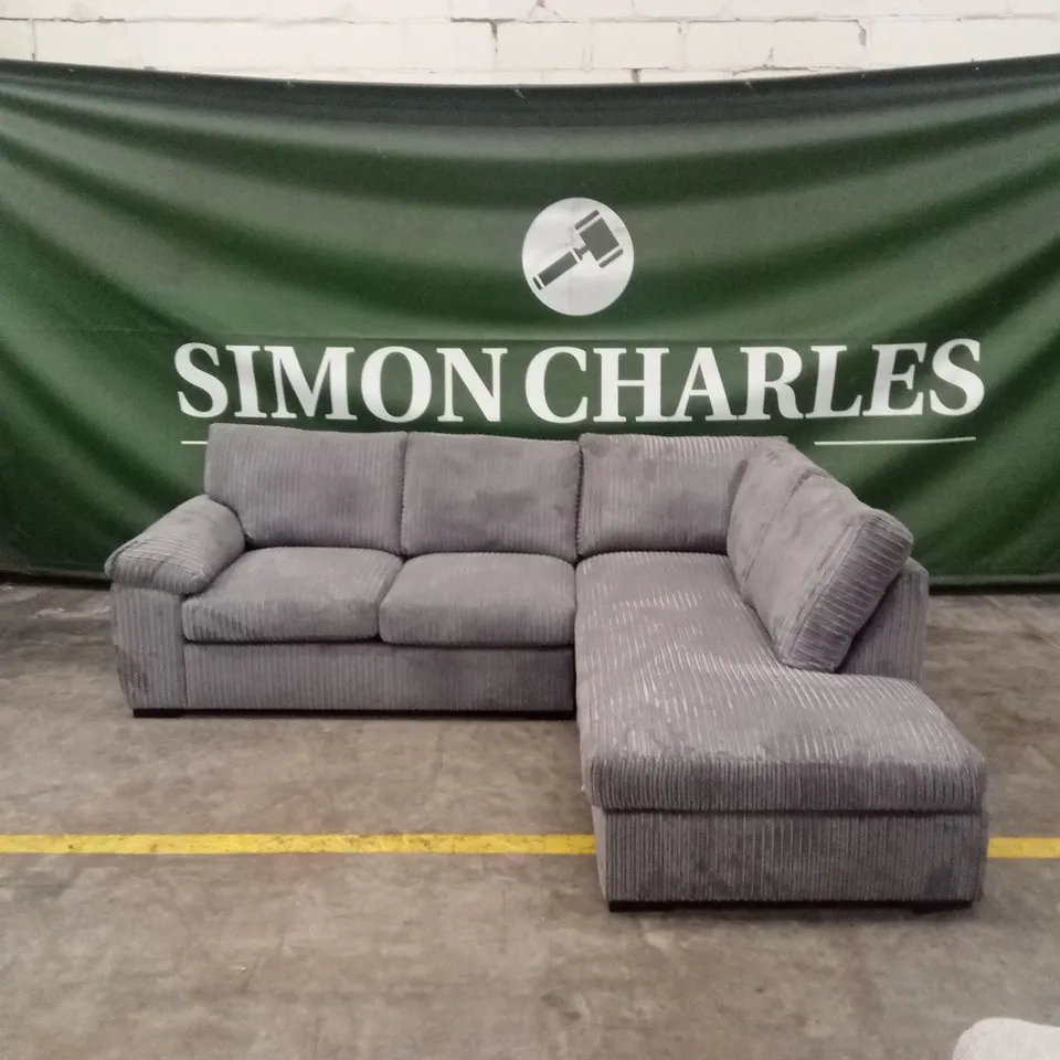 AMALFI STANDARD BACK FABRIC RIGHT HAND CORNER CHAISE SOFA RRP £949