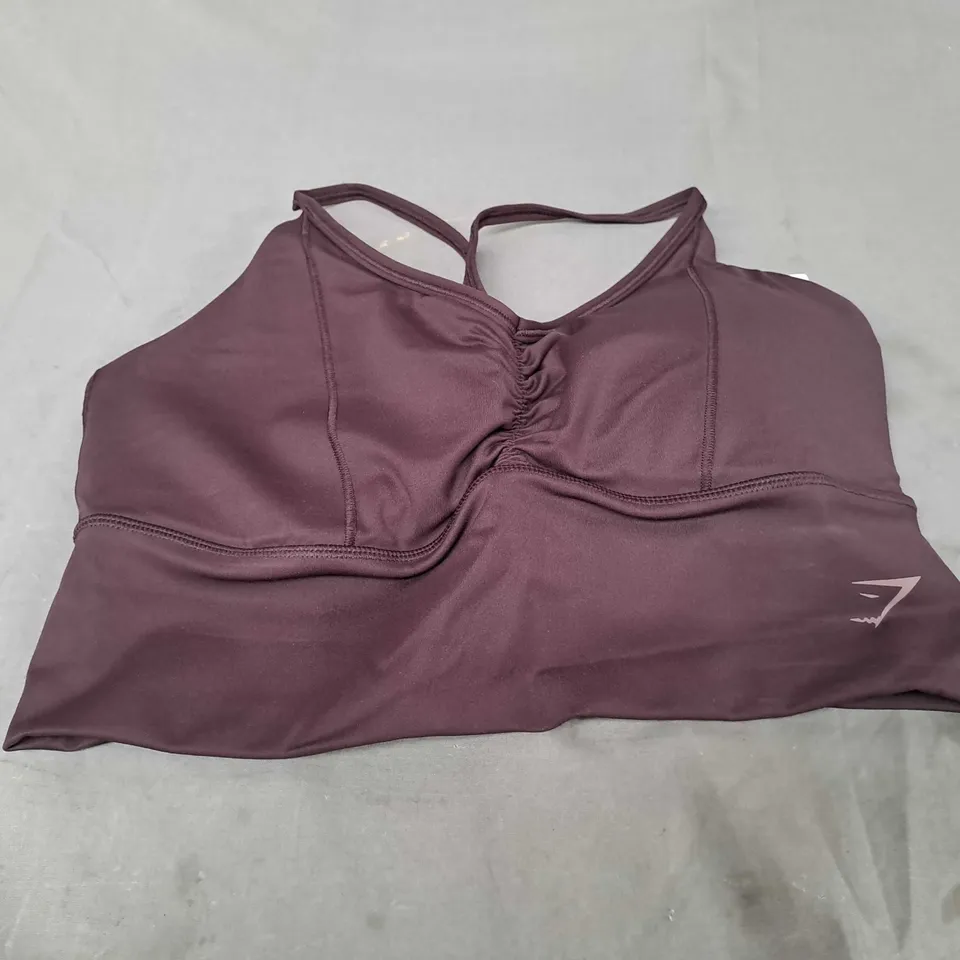GYMSHARK ELEVATE LONGLINE SPORTS BRA SIZE M
