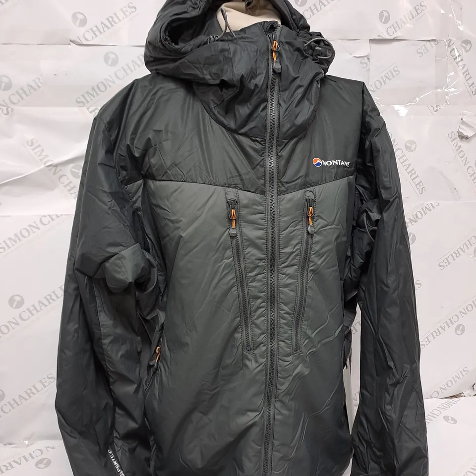 MONTANE FLUX SHADOW JACKET IN TRAVELLER GREEN - LARGE