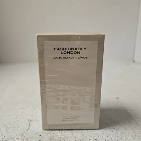 ZARA OLFACTIVE N°04 FASHIONABLY LONDON EAU DE PARFUM 100ML