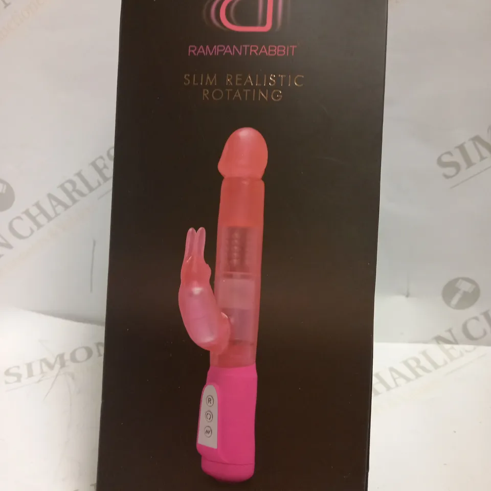 BOXED ANN SUMMERS RAMPANTRABBIT SLIM ROTATING STIMULATOR