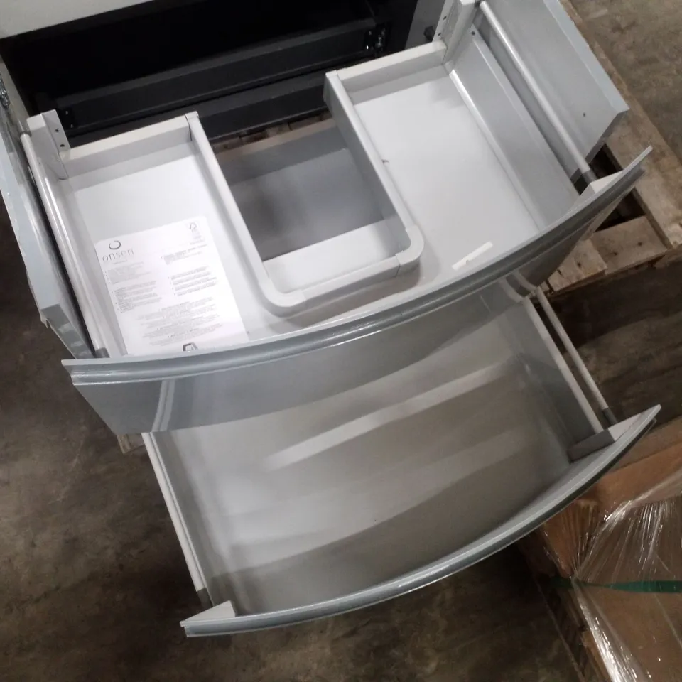 BRAND NEW CURVED VANITY UNIT GREY - 700×500×500MM