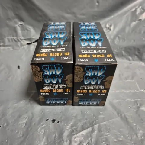 APPROXIMATELY 12 SAD BOY E-LIQUID MULTIPACKS