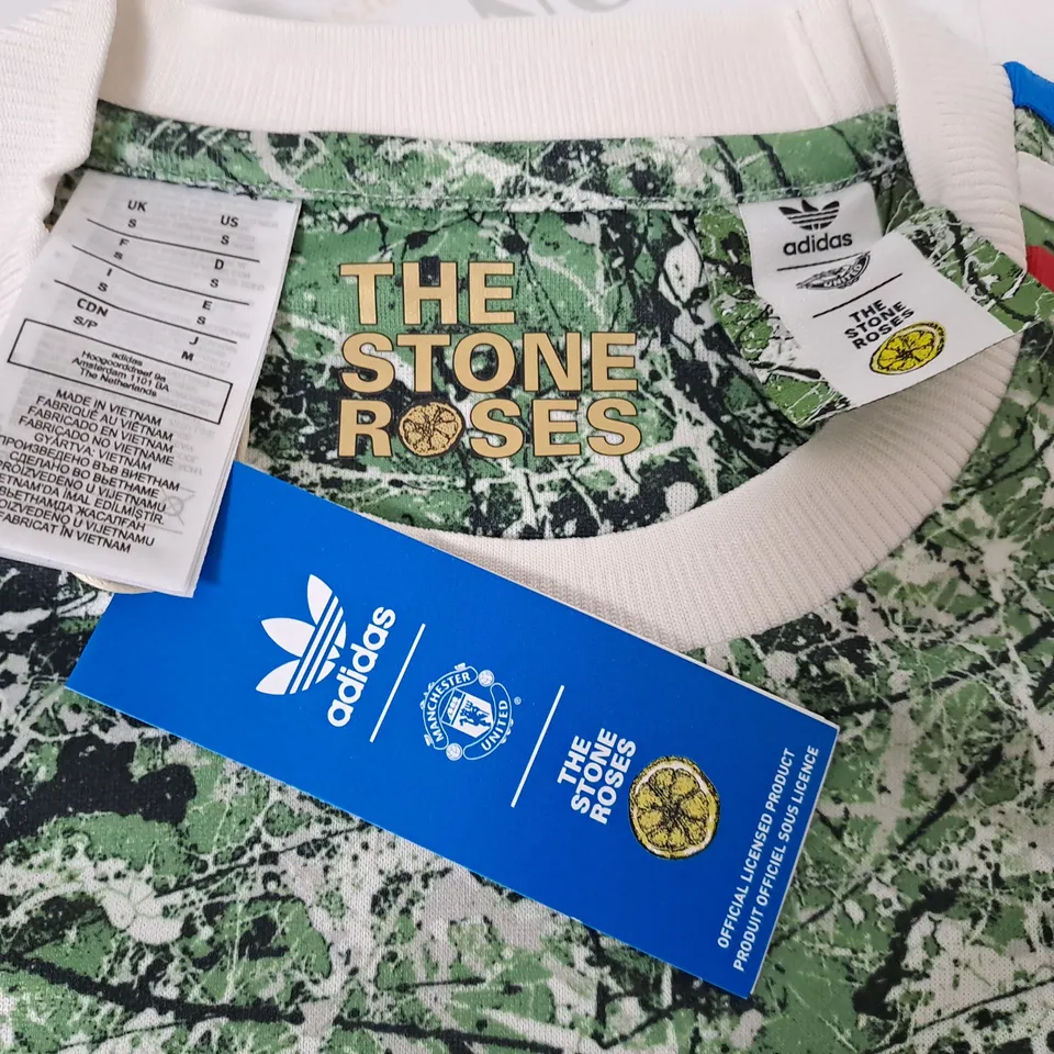 MANCHESTER UNITED STONE ROSES OG ICON SHIRT - UK S