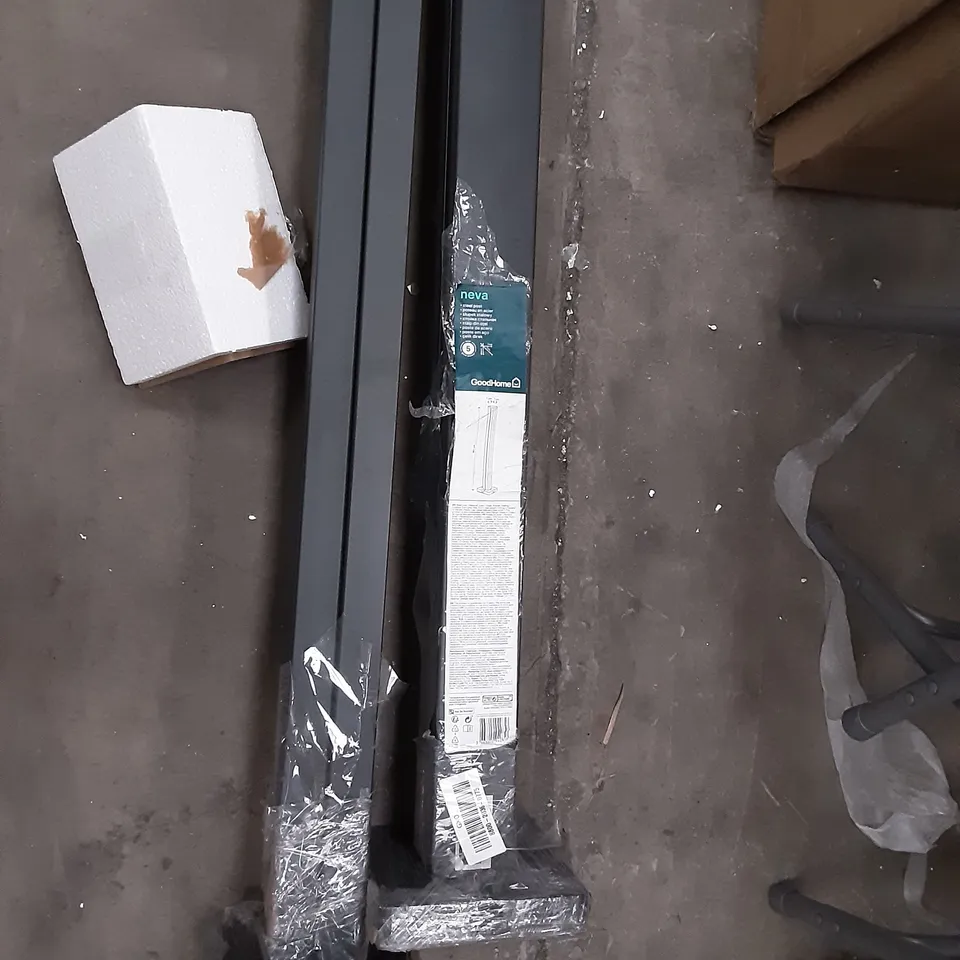 LOT OF 2 ASSORTED NEVA STEEL POSTS