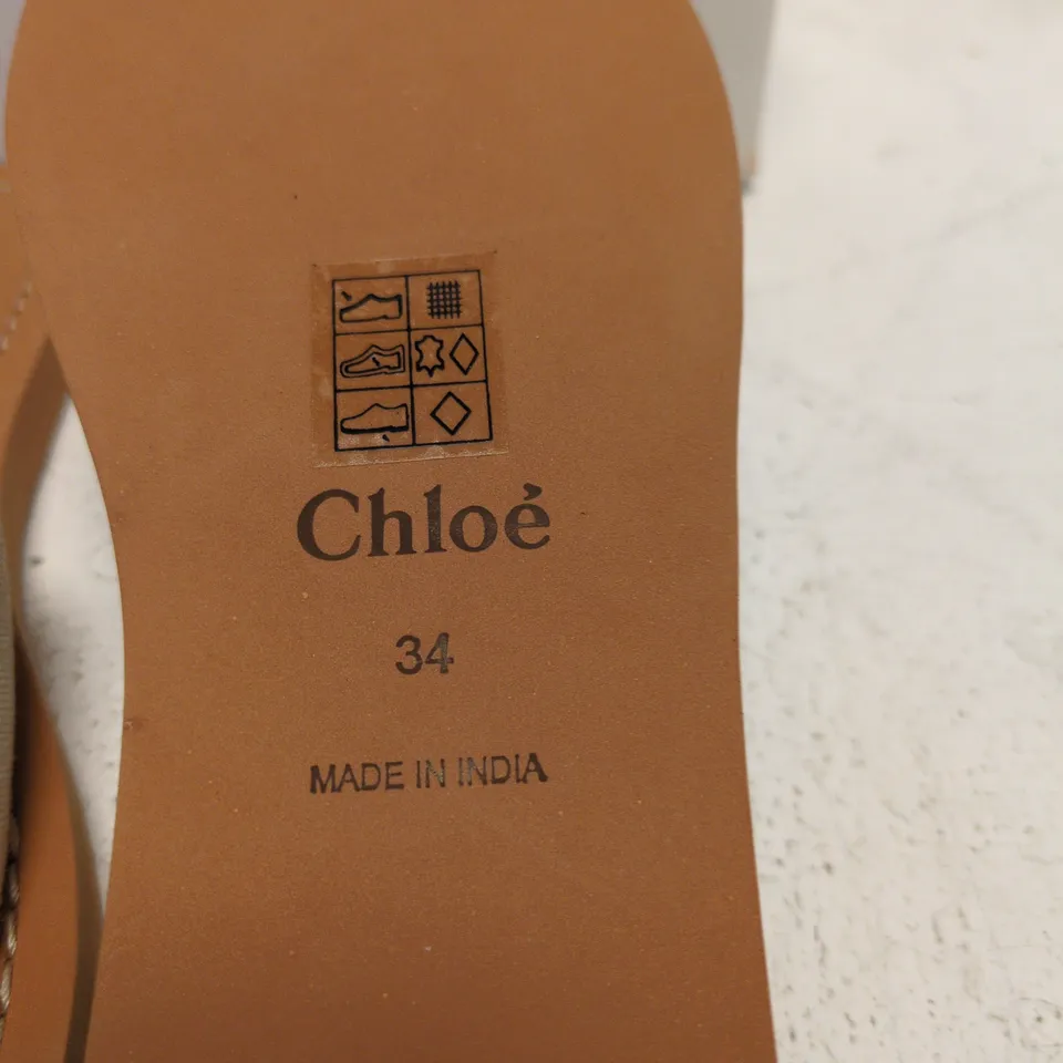 Chloé Paris Sandals – Women's Slide, EU 34