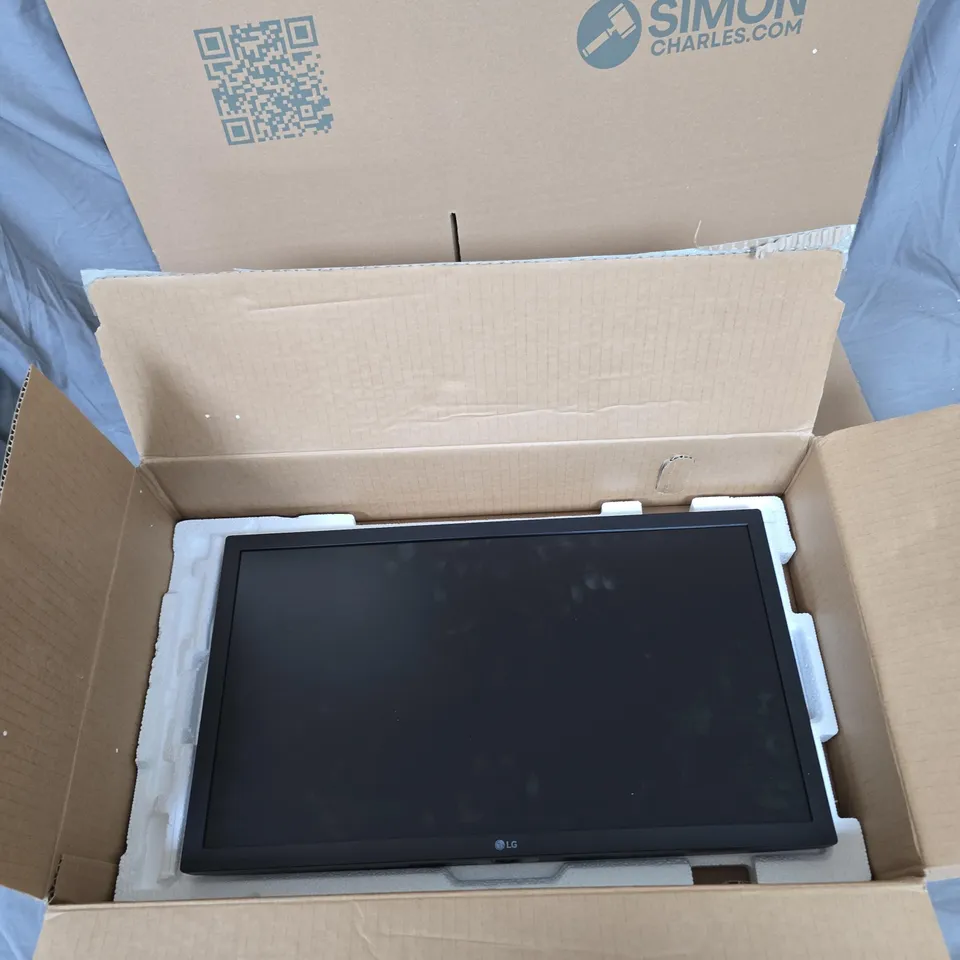 LG 22MP410-B 22-INCH MONITOR – BOXED WITH STAND & CABLES