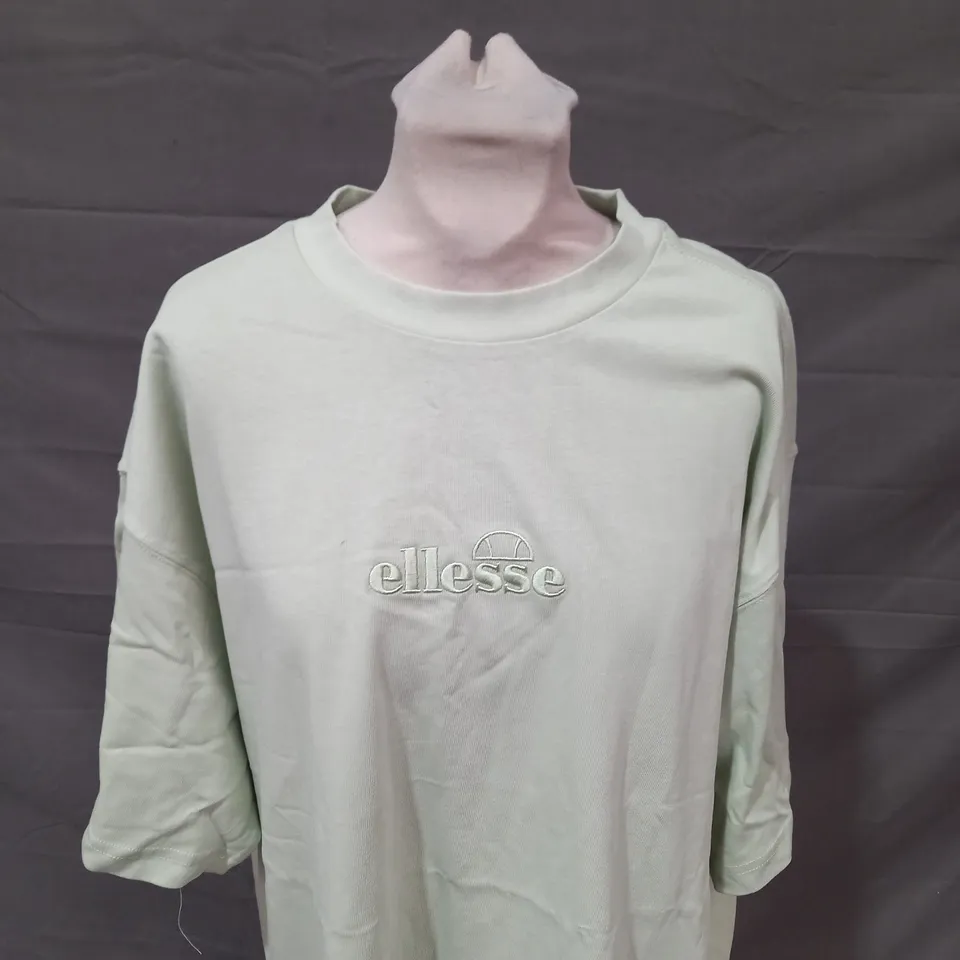 ELLESSE CASUAL MINT GREEN T-SHIRT SIZE XL