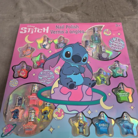 DISNEY STITCH 18 PIECE NAIL POLISH SET