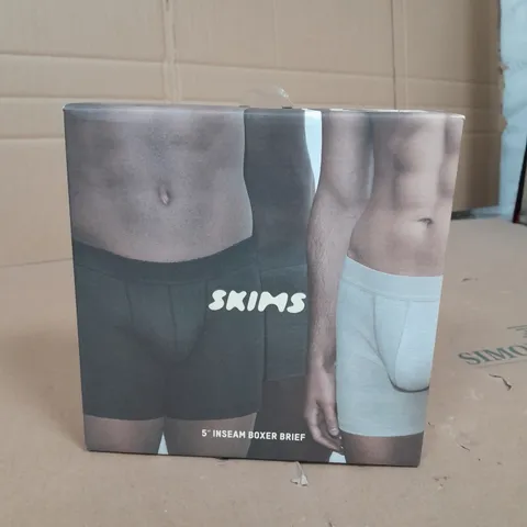 SKIMS 3 PACK BOXER BRIEF SIZE L