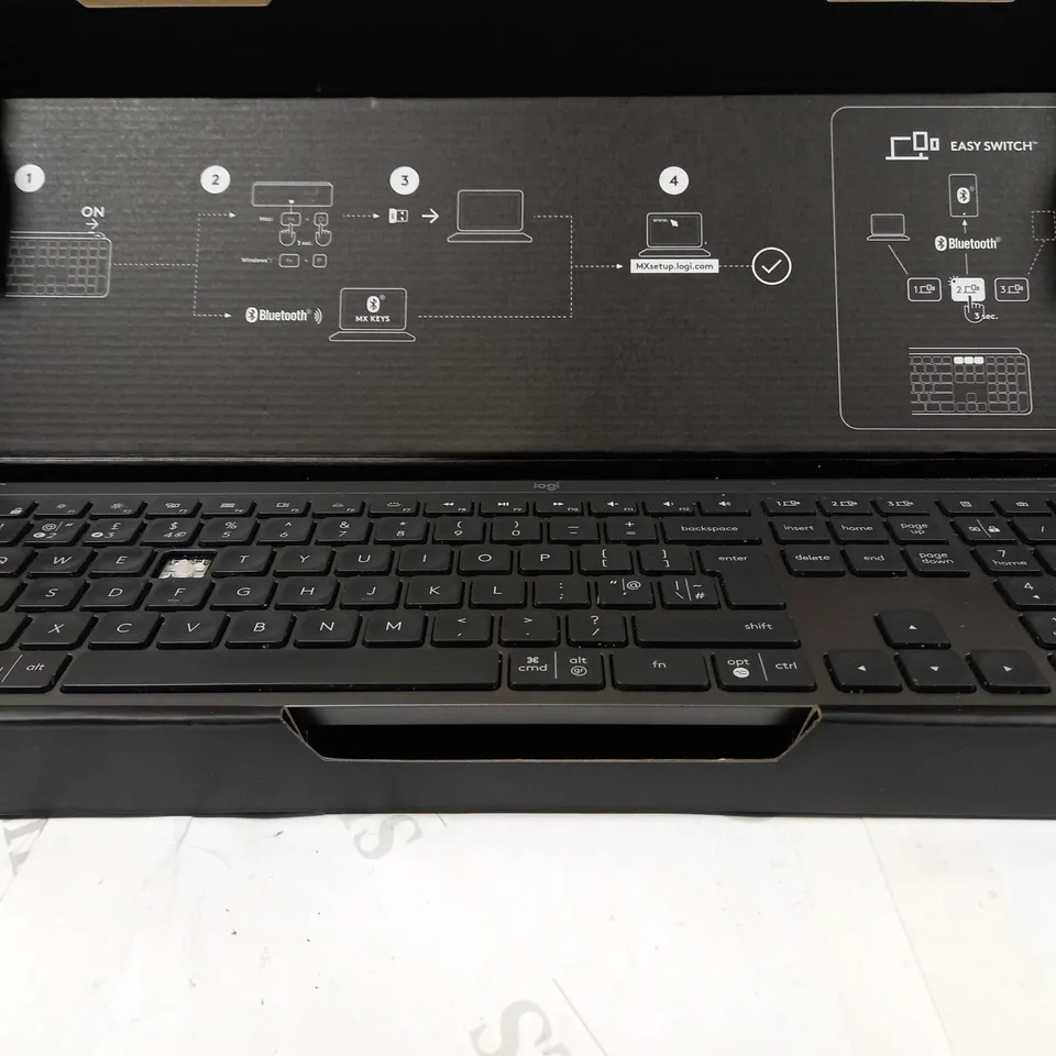 LOGITECH MX KEYS ADVANCED WIRELESS ILLUMINATED KEYBOARD