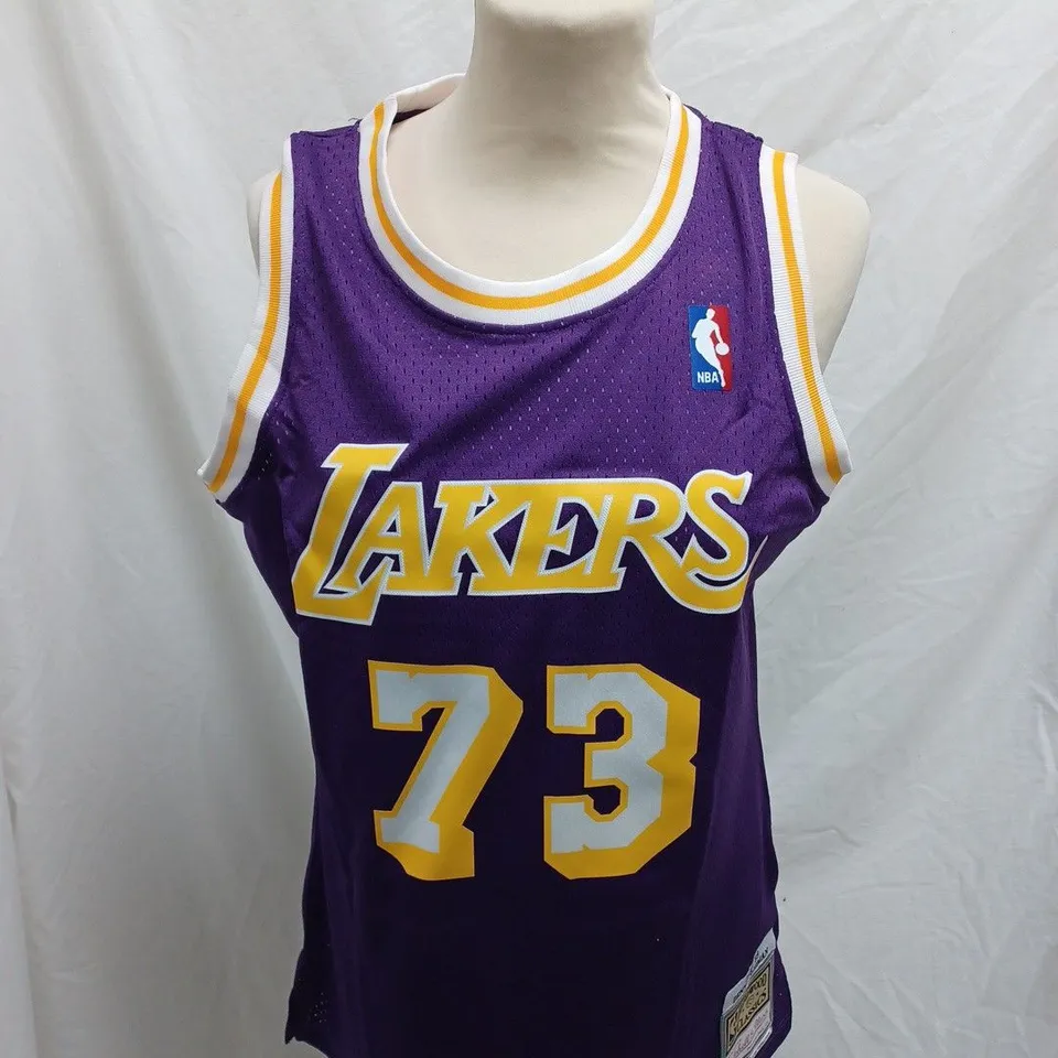 NBA LAKERS JERSEY - RODMAN 73 - SMALL