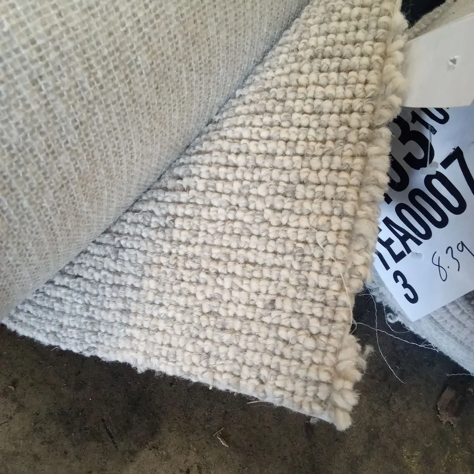 ROLL OF QUALITY PADSTOW CHAMOIS STRATA TWD CARPET // APPROX SIZE: 7.67 x 4m