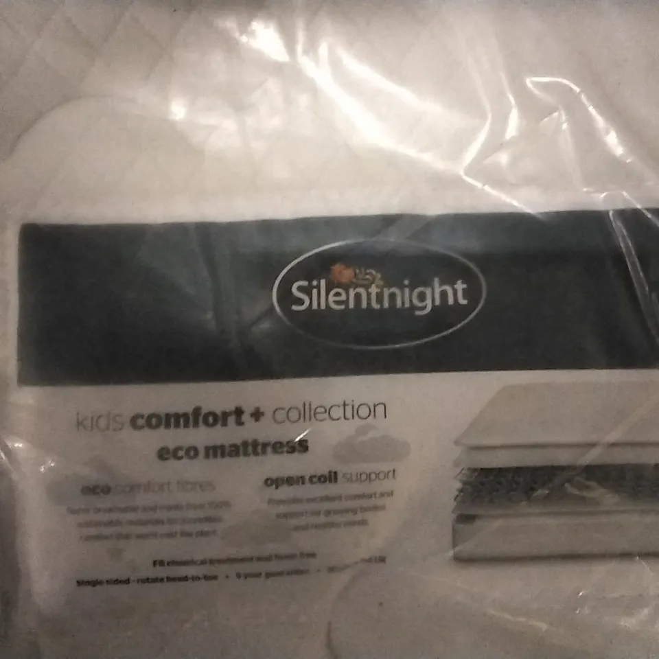 QUALITY BAGGED SILENTNIGHT KIDS COMFORT+ COLLECTION ECO SINGLE 3FT MATTRESS