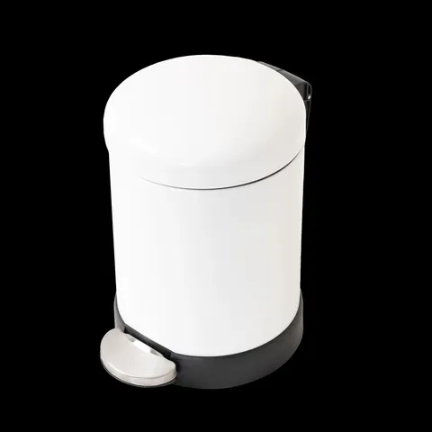 BOXED GOSSETT STEEL ON WASTE BIN - 3L