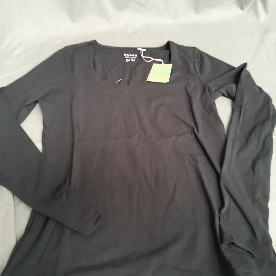 BODEN BOAT BLACK LONG SLEEVE - UK 14