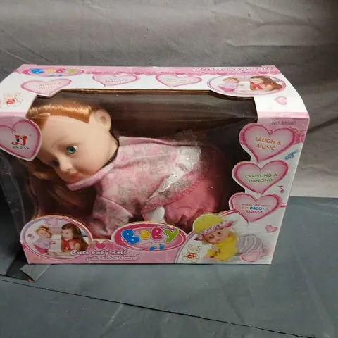 PINK BOXED BABY DOLL – CRAWLING & DANCING, LAUGH & MUSIC