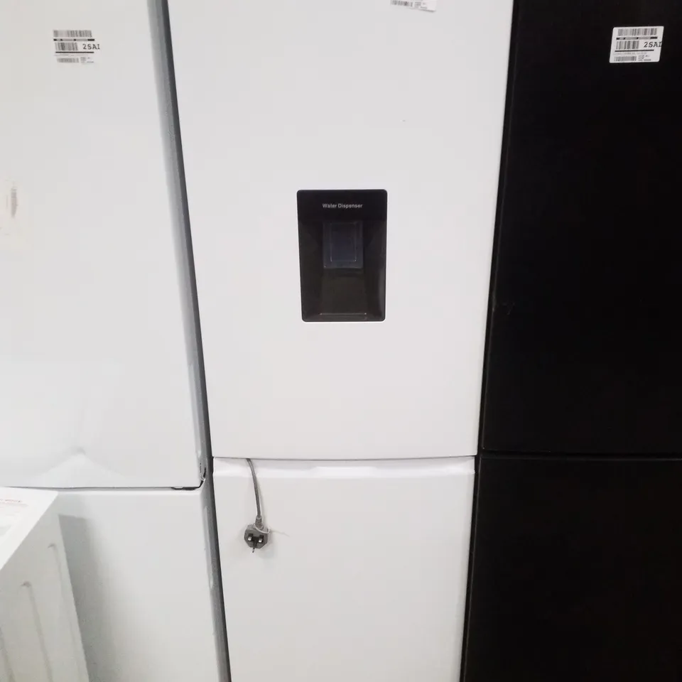 SWAN 50/50 FRIDGE FREEZER IN WHITE WITH WATER DISPENSER 