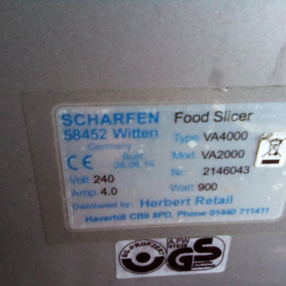 HERBERT FOOD SLICER