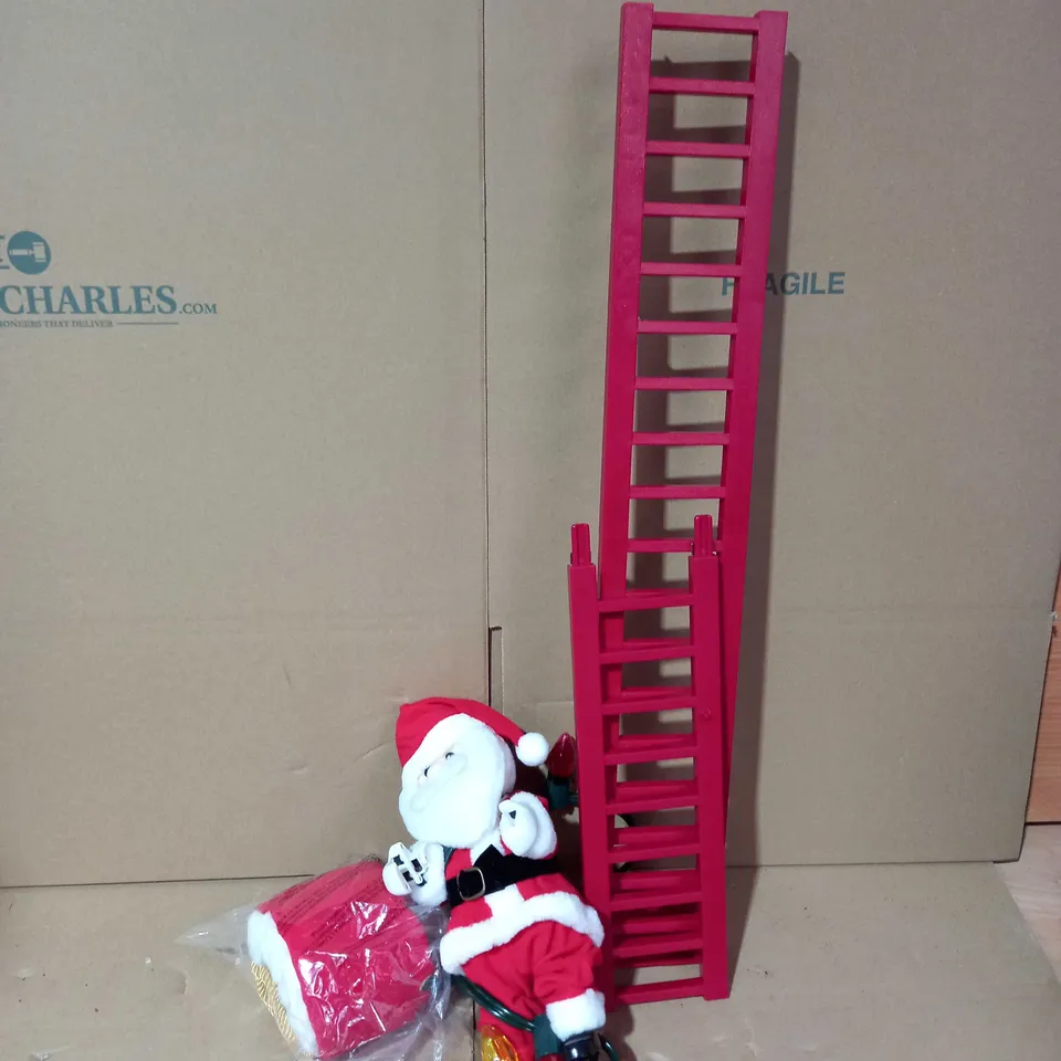 MR CHRISTMAS ANIMATED CLIMBING CHARACTER - SANTA
