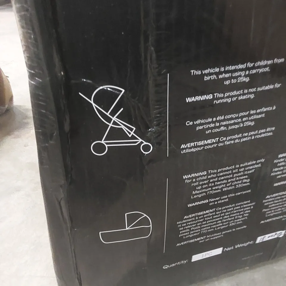 BOXED ICANDY PEACH 7 BISCOTTI ON BLONDE BABY STROLLER 