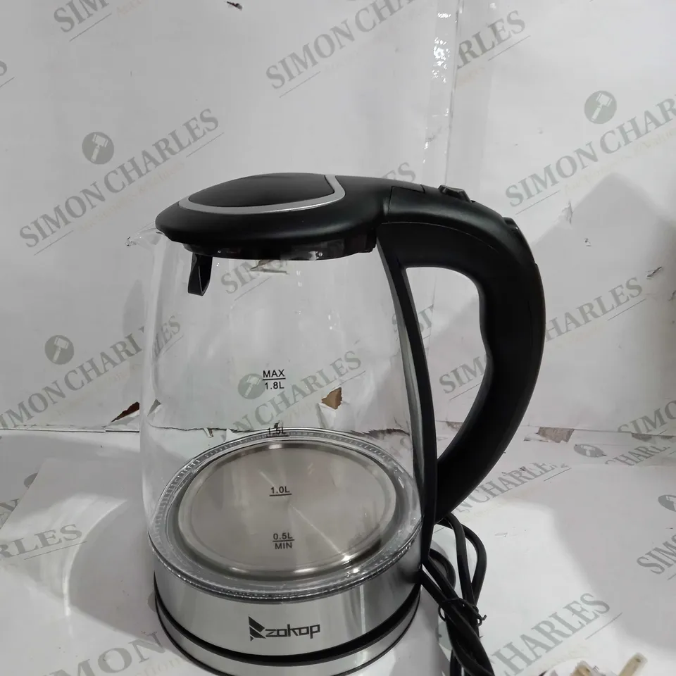 BOXED ZOKOP CLEAR KETTLE 