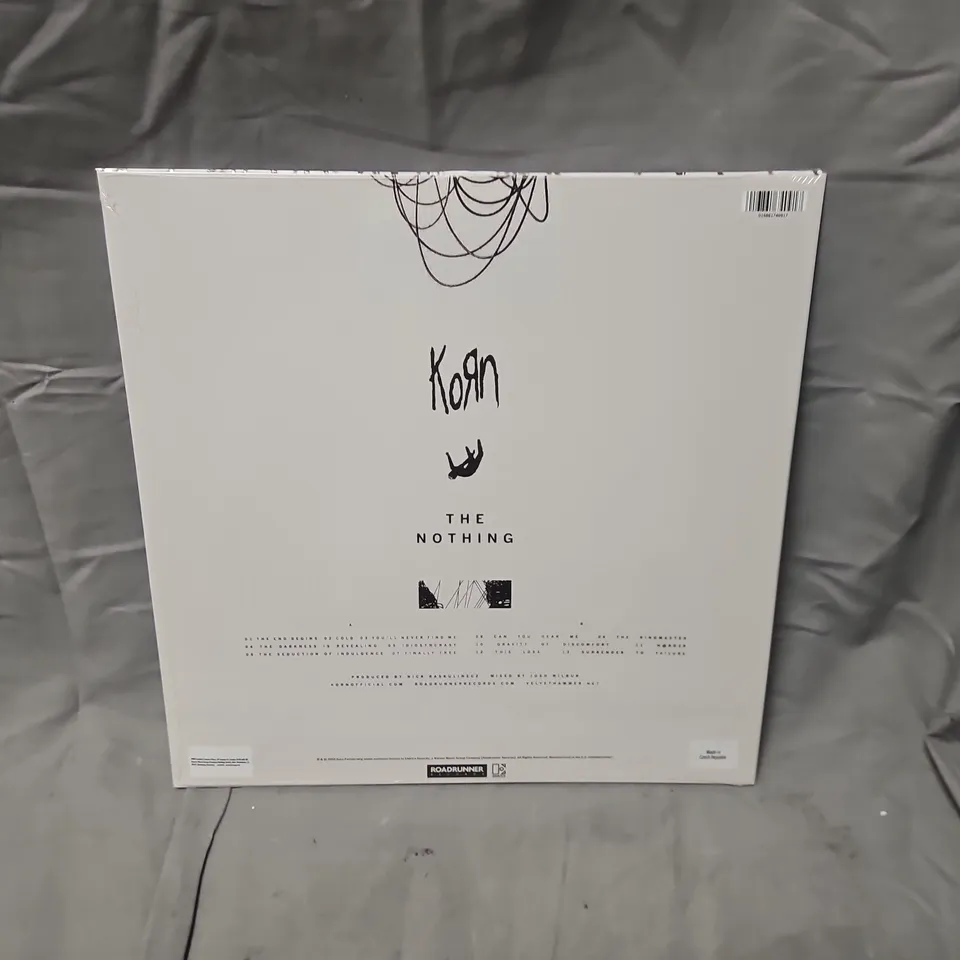 SEALED KORN – THE NOTHING, WHITE VINYL LP