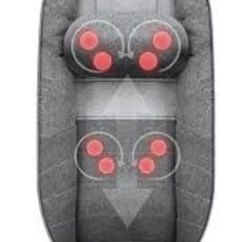 BOXED HOMEDICS GRA-MCS1010HCGB TOTAL RECLINE MASSAGER WITH SOOTHING HEAT