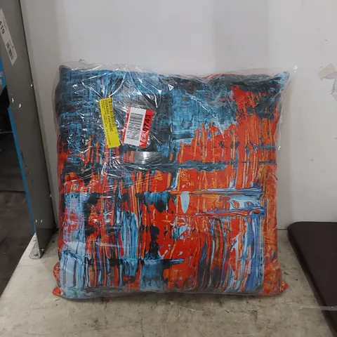 BAGGED ABSTRACT SQUARE SCATTER CUSHION