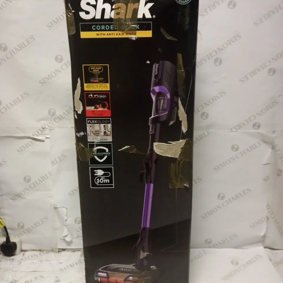 SHARK CORDED STICK VACUUM CLEANER