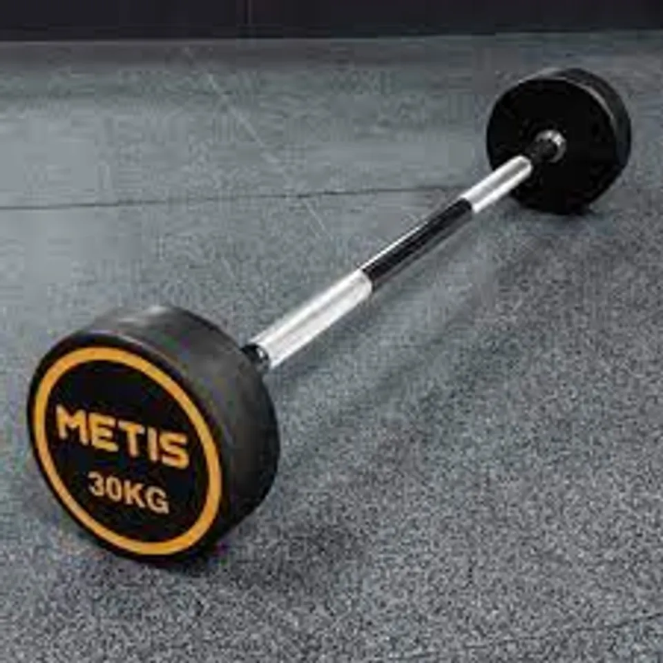 METIS RUBBER BARBELLS 30KG