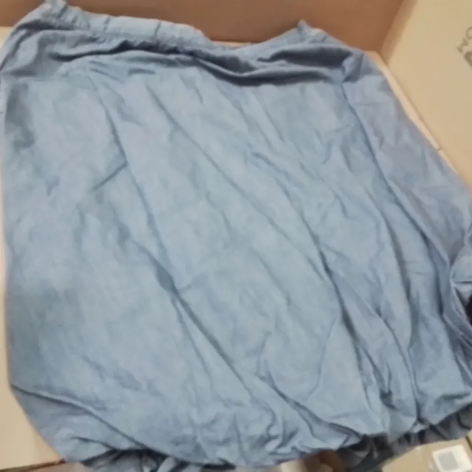 BOXED BRAND NEW APPROXIMATELY 12 SIMPLY BE DENIM SKIRT BLUE SIZE 24