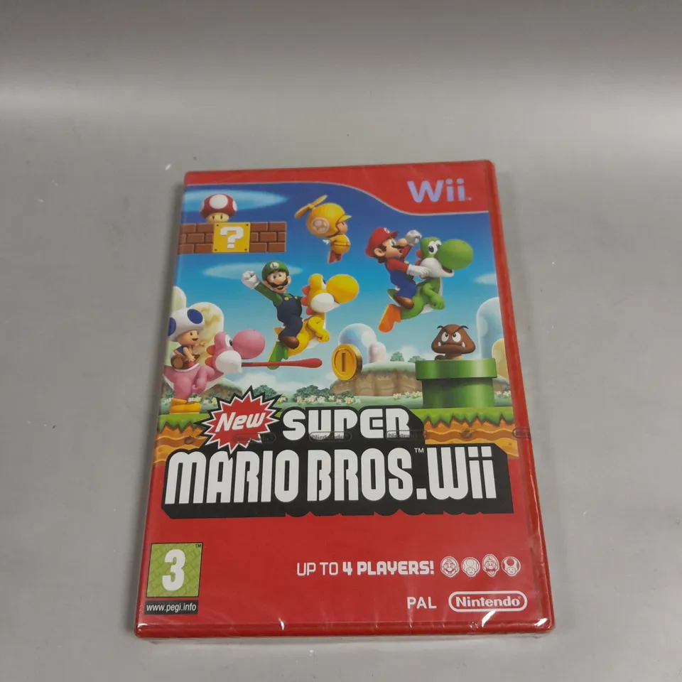 SEALED SUPER MARIO BROS. WII FOR NINTENDO WII 