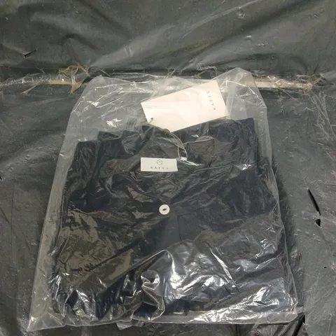 BAGGED KAFFE KARLA AMBER SHIRT - SIZE 14