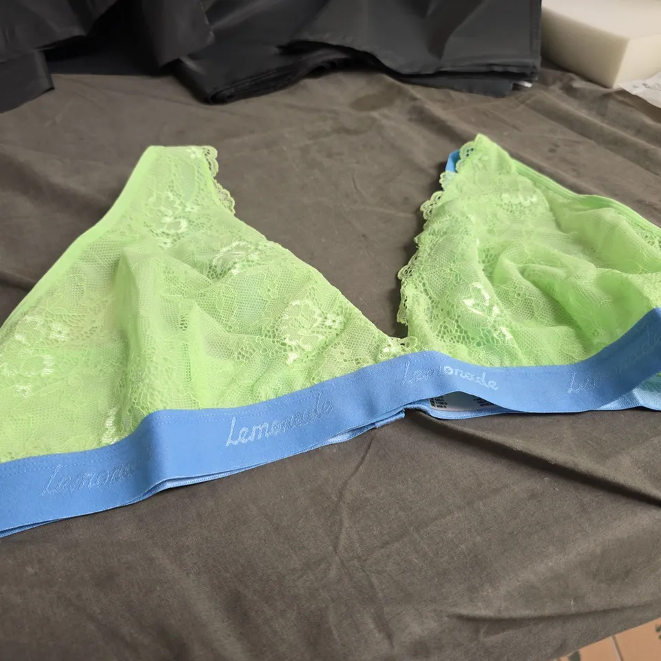 LEMONADE LACE BRALETTE PARADISE – GREEN, WOMEN'S BRALETTE (42 B-D)