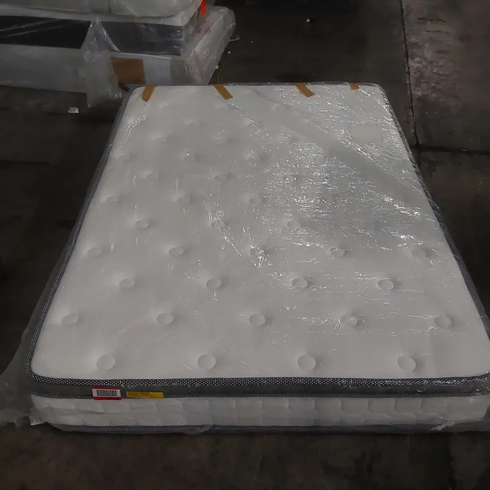 QUALITY BAGGED MURCIA SLEEP PILLOW TOP POCKET SPRUNG MATTRESS - 4'6 DOUBLE