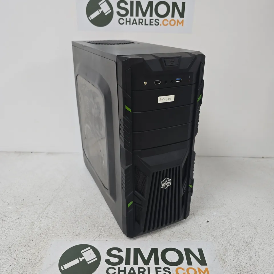 JNP-C802 BLACK TOWER PC CASE