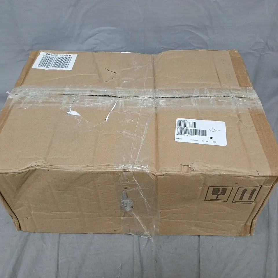 HOME STORIES PRE LIT SET OF 2 ROTATING GLASS CHRISTMAS TREE