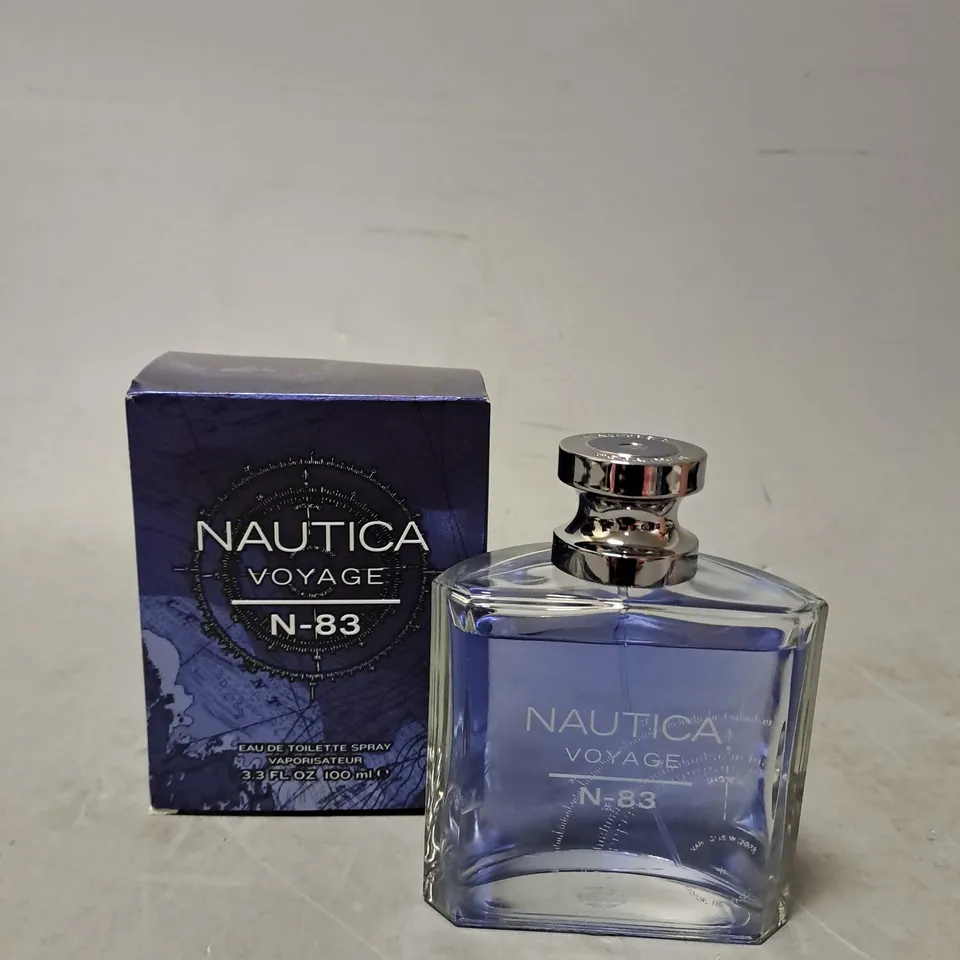 BOXED NAUTICA VOYAGE N-83 EAU DE TOILETTE 100ML