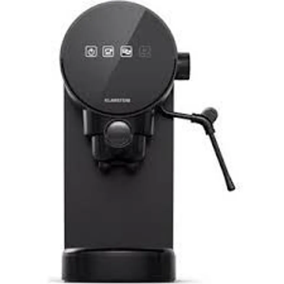 BOXED KLARSTEIN ESPRESSO MACHINE WITH MILK FROTHER COFFEE MAKER