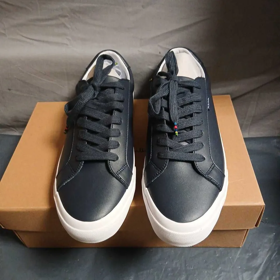PAUL SMITH AMOS DARK NAVY SNEAKERS – UK 9