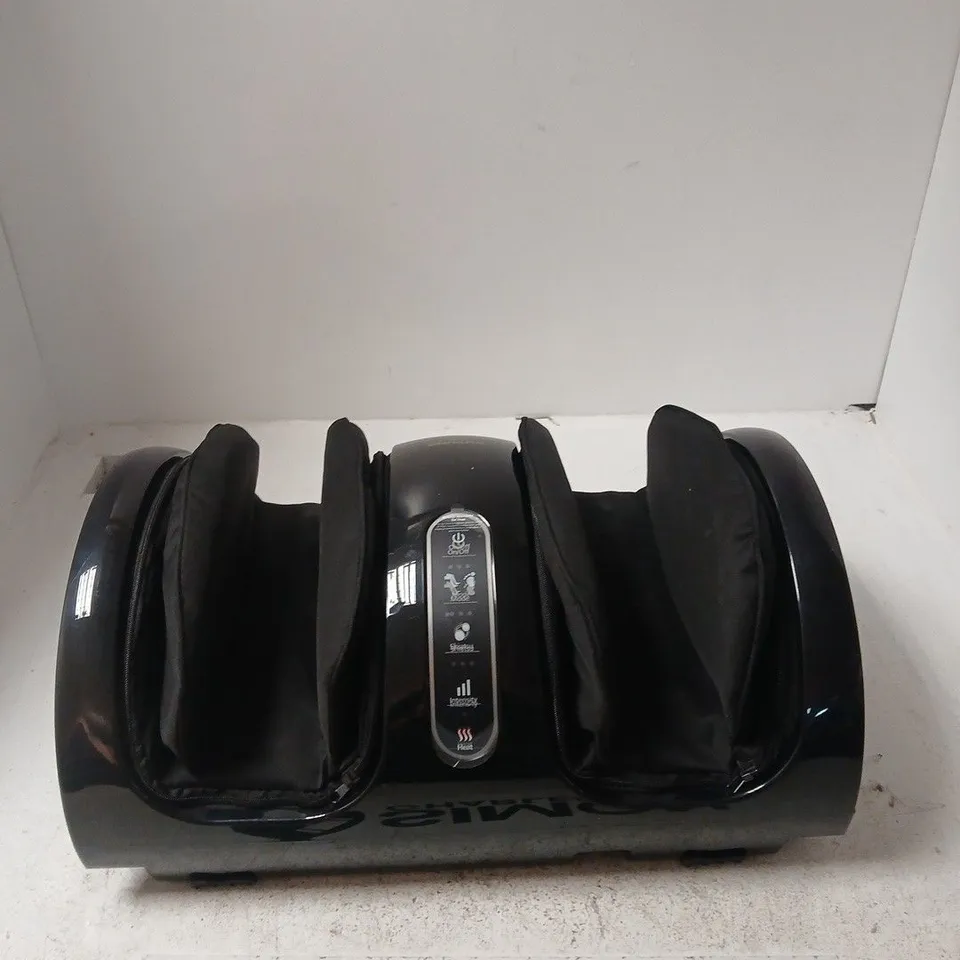 SNAILAX FOOT MASSAGER – BLACK, BOXED (BOXED DEVICE PICTURED)
