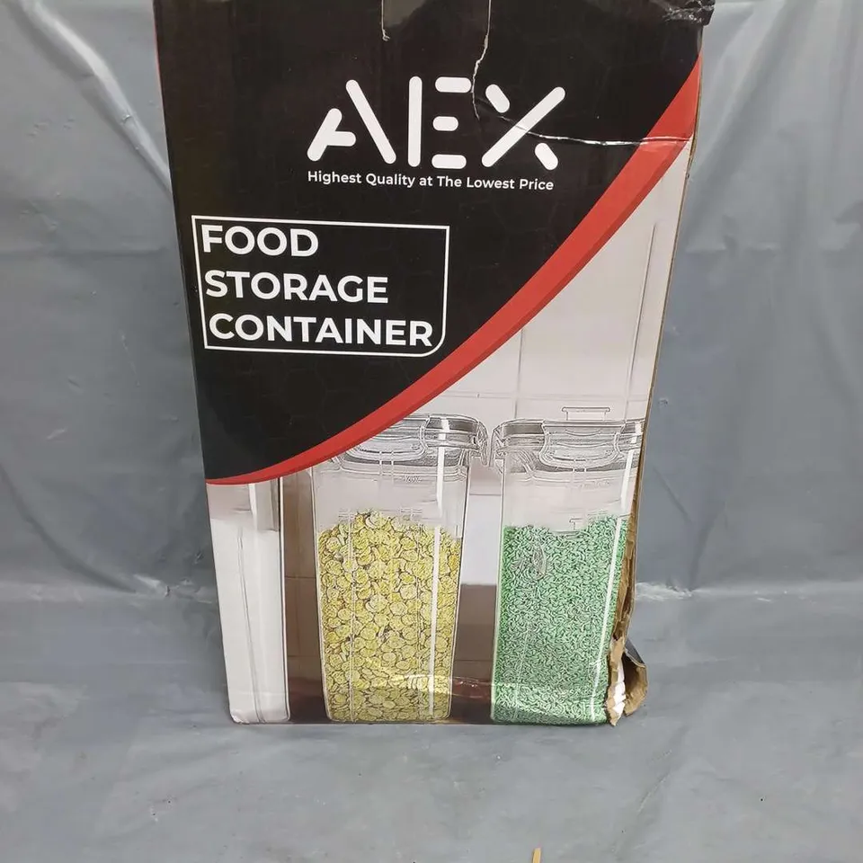 PLASTIC FOOD STORAGE CONTAINERS