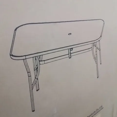 BOXED FOLDING TABLE