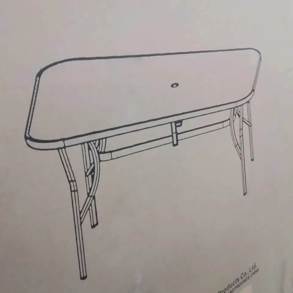 BOXED FOLDING TABLE