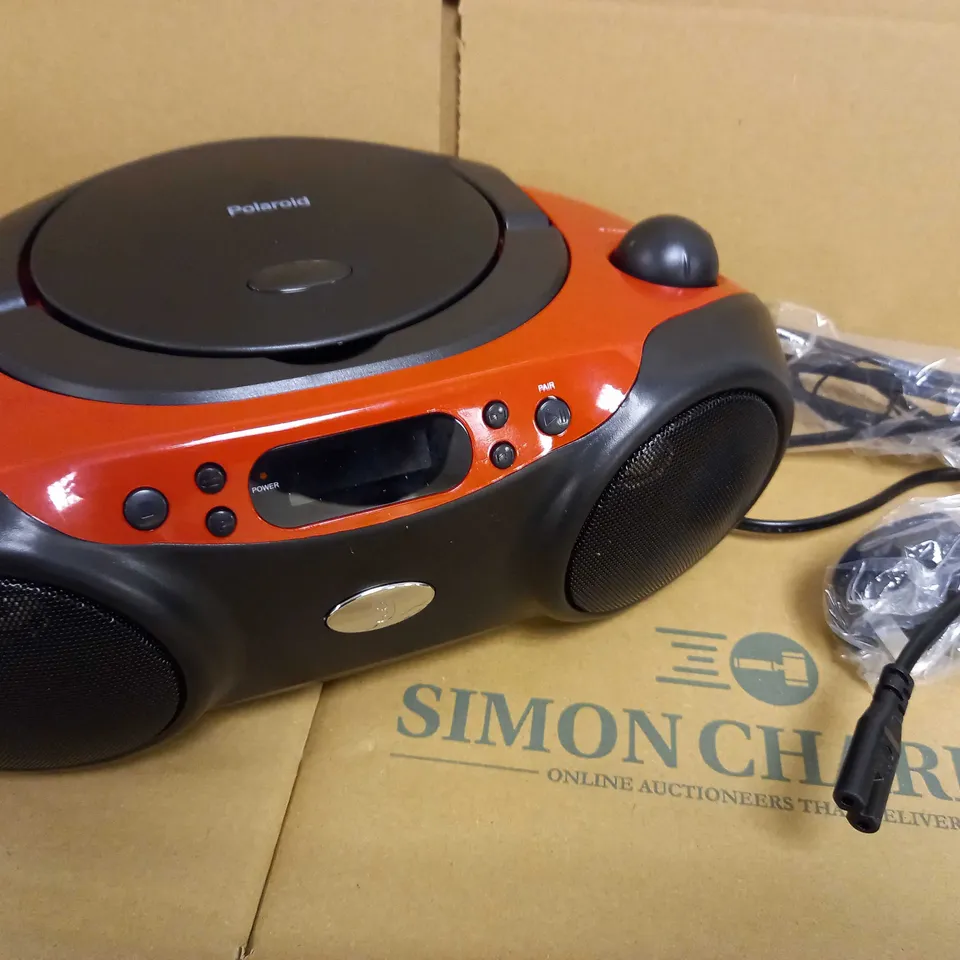 POLAROID BLUETOOTH CD BOOMBOX