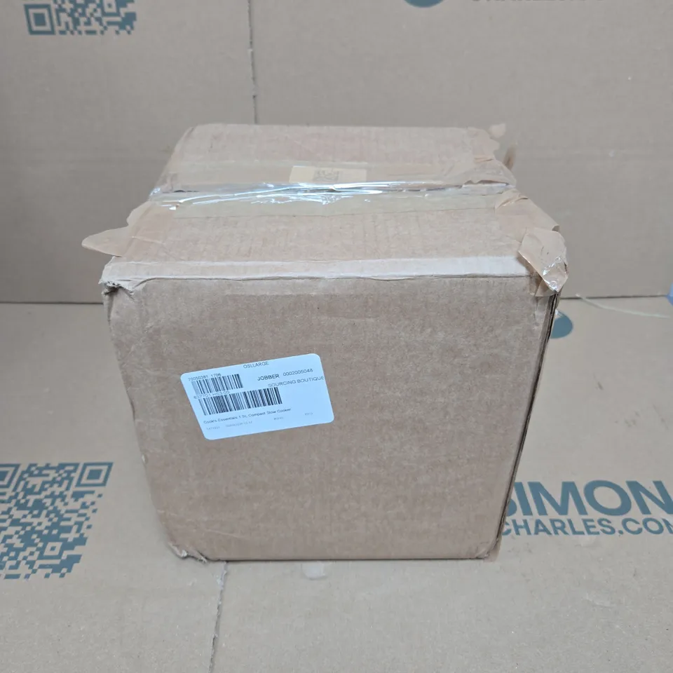 COOKS ESSENTIALS COMPACT SLOW COOKER