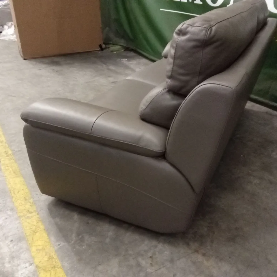 QUALITY DESIGNER ITALIAN MADE PATRIZIO 3 SEATER LEATHER SOFA