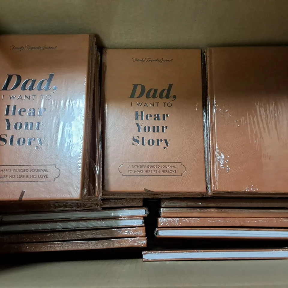 LOT OF APPROXIMATELY 60 SEALED DAD 1 WANT TO HEAR YOUR STORY JOURNALS